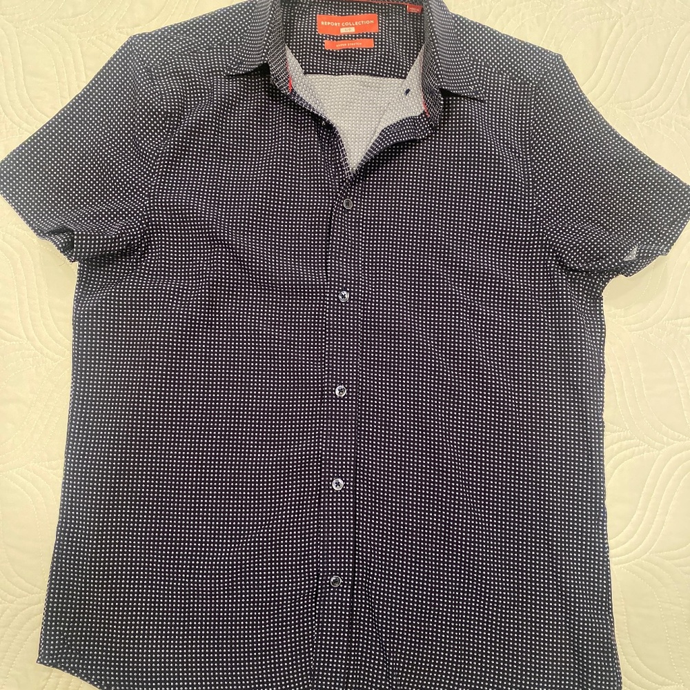 Report Collection short sleeve button down